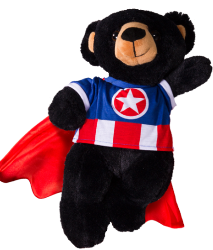 Bear Hero T-Shirt with Cape
