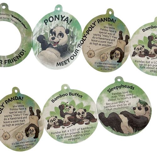 "Ponya" the Panda- Eco (16")