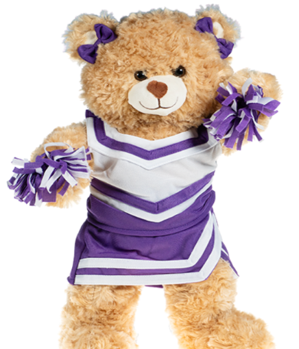 Purple Cheerleader Uniform