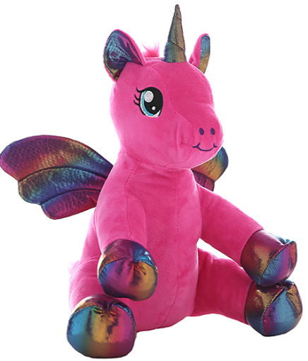 "Nova" the Pink-Winged Unicorn