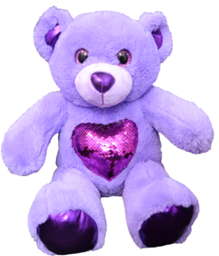 "Glitz" the Purple Bear