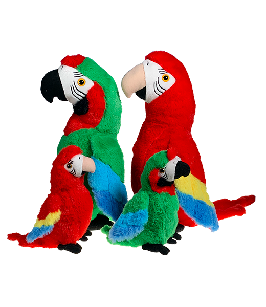 "Preston and Pandora" Parrot (16")